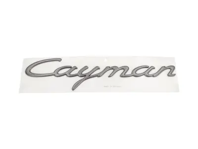 Scritta/distintivo posteriore, CAYMAN. Porsche 987 / 987.2 Cayman - 98755923900