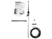 Antenna ad asta Hirschmann, nera. Porsche 911/912 - 30127, 91164530104