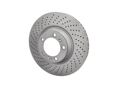Rotore disco freno anteriore. Porsche 996 GT3 / 997 GT3 (OE n. 99735140990 e 99735141090) Standard Coat Z - 99735140990, 99735141090, 9963514099H, 9963514109H, 460.1573.20, 460.1574.20 - 460.1573.20, 460.1574.20