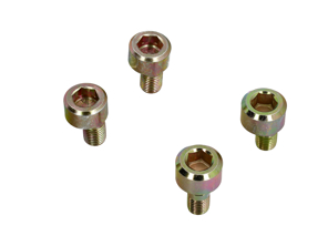 后纵臂至弹簧板偏心螺栓（一套4个）。适用于1965-1973款保时捷911。 - 90133313309, 90133313310, 90133313305