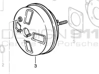 Servofrein. Porsche 924S / 944 / 968 - 94435502311