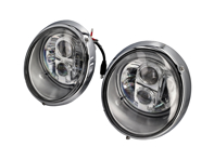 LED H4 Scheinwerfer RHD Klarglas Porsche 911/964 - 91163111498, 91163111298, 91163111398, 91163111598