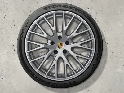 21" Panamera Exclusive Design lichtmetalen velgen en zomerbanden Origineel Porsche - 976044660H