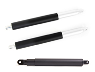 Rennline Cofano Completamente Meccanico e Puntone Decklid, Nero. Pacchetto. Porsche 911/912/930 - 91151133100, 95951133300 - E187, E187.188