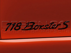 718 BOXSTER Designación del modelo en las puertas - 98204480010041, 98204480010V04, 98204480010