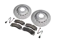 Front Brake Disc and Pad Package. Porsche 718 Boxster Spyder / 718 Cayman GT4 - 98135140581, 98135140681