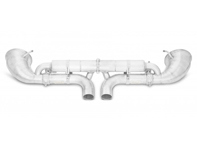 Sports exhaust muffler. Porsche 992 GT3