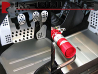 Rennline Track Mat Set. Driver & Passenger Side. Porsche 911/912/930 - TM02