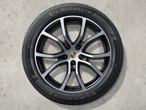 21" Cayenne Exclusive Design lichtmetalen velgen en winterbanden Origineel Porsche - 9Y0044603H, 9Y0044633H