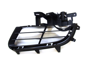 Grille frame voorbumper. Porsche 987C Cayman MKII - 98750555305G2L, 98750555405G2L