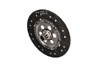 Wrijvingsplaat in het midden van de koppeling. Porsche 964 C2/C4 en 965 Turbo / 993 TT - 1864485031, 96411601463