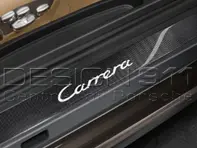 Embellecedores de estribos laterales en carbono con logotipo. Porsche 991 (911) Carrera >>2013 - 99104480020, 99104480021, 99104480022, 99104480023