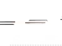 Moulure inférieure de barre Targa pour fenêtre souple. Porsche911 1965-68 - 90156507740, 90156507840 - OBP11.1.120, OBP11.1.121, OBP111120, OBP111121