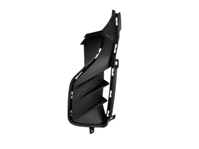 Rejilla de plástico para parachoques delantero - Exterior. Porsche 9J1-1 / 9J1-2 Taycan 2020>> - 9J1807681AOK1, 9J1807682AOK1