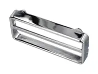 Cubierta de radio, cromada, para Blaupunkt Hamburg etc. Porsche 356 / 911 / 914 - 8101850400