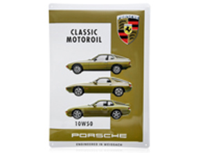 Metal plate – Porsche Classic Motoroil 10W50 - PCG04301050