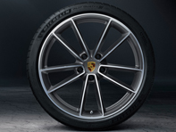 20'/21' 992 (911) Jantes alliage Carrera Classic & pneus été Porsche d'origine - 992044660K, 992044661K