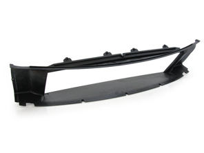 Conduit d'air de la grille centrale du pare-chocs avant. Porsche 997.2 Turbo - 99757514180