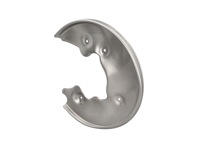 后制动盘盖板。保时捷 95B Macan MKI / MKII / MKIII - 8K0615, 8K0615611A, 8K0615612A