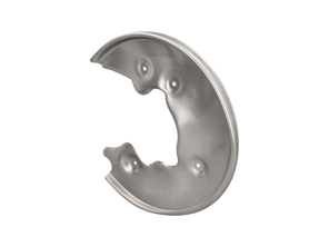 Piastra di copertura del disco freno posteriore. Porsche 95B Macan MKI / MKII / MKIII - 8K0615, 8K0615611A, 8K0615612A