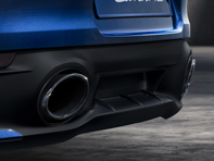 Tubos de escape, en color Negro. Porsche 992 (911) Carrera / Targa - 992044206