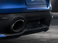 Uitlaatpijpen, in zwart. Porsche 992 (911) Carrera / Targa - 992044206