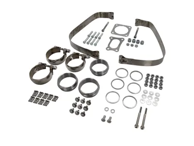 Kit de montage pour ligne d'échappement complète sur Porsche 964 - 99311119500, 99908500102, 90007428202, 99908405202, 96411119800, 96411119205, 96411124702, 99902512501, 96411111902, 96411133600, 90007431101, 90022300102, 99908409502, 90007507803, 90002500703, 90015100603, 90007535400, 99950707300