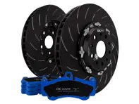 EBC Racing Disco freno flottante in due pezzi e kit pastiglie bluestuff. Porsche 991 GT3 - P2DK046B, 99135240780, 99135240880, 99135294883, 99135140581, 99135140681, 99135194784, 99135140682 - DP52206NDX, DP52207NDX, SG2F013, SG2F019