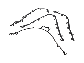 Juego de juntas de caja de distribución. Porsche 955 Cayena 4.5L - 94810112904, 94810112704, 94810112504, 94810113007, 94810113004, 173.180