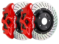 Kit freno Brembo GT Big (posteriore). Porsche - Dimensioni disco freno: 380x28 - 2S1.9004A, 2S1.9004A1, 2S1.9004A2, 2S1.9004A3