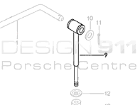 Drop Link avant. Porsche 924 1979-85 - 477411057K, 477411057P