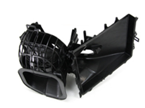 Boîtier du moteur du ventilateur du climatiseur/chauffage. Voitures Porsche 955 / 957 Cayenne RHD - 95557233900