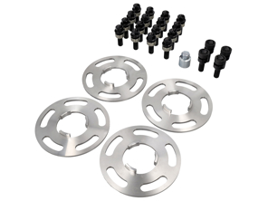 Wheel spacers kit with wheel bolts and locking bolt set (+5mm) 99104450000/1 - 99104450000