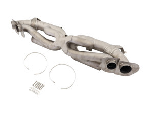 Scarico sportivo commutabile X-Pipe per Porsche 992 Carrera e Turbo - 992251052A, 992298019, 992251053A, 992298019A, 992251055, 992298019B, 992251057B, 992298019C
