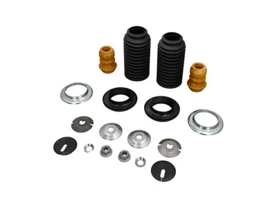 Front Shock Absorber Top Mount & Overhaul Kit. Porsche 997 MKI C2 / C2S 2005-08 With PASM - 99970345740, PAF103353, 99734310701, 99734301801, 99634351505, 99634351701, 99634351100, 99634351101, 99634351300, 99634330102, 99634350500, 99734310700