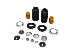 Bovenste bevestigingspunt schokdemper voor en revisieset. Porsche 997 MKI C2 / C2S 2005-08 met PASM. - 99970345740, PAF103353, 99734310701, 99734301801, 99634351505, 99634351701, 99634351100, 99634351101, 99634351300, 99634330102, 99634350500, 99734310700