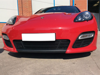 Parrilla central de acero inoxidable ZunSport para parachoques delantero. Porsche 997.2 Carrera GTS / Modelos con parachoques delantero Aerokit - ZPR31809, ZPR31809