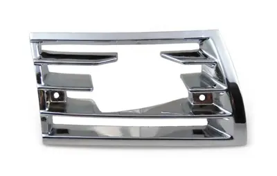 Horngitter für Zusatzlampe, Metall verchromt. Porsche 911/912 69-73 - 90155943128, 90155943228 - GRL111102, GRL111103