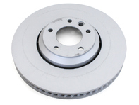 Bremsscheibe, vorne. FORMEL Z. Porsche Cayenne 955 Turbo S / 957 Turbo / 957 Turbo S (OE-Nr. 95535140161 und 95535140261) - 460.1557.75, 460.1558.75, 95535140160, 95535140161, 958615301, 95535140260, 95535140261, 958615302 - 460.1557.75, 460.1558.75