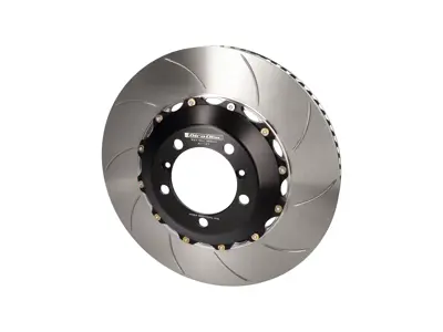 Freno Disco / Rotor Ranurado 2 piezas DELANTERO 997.2 GT3