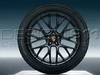 20 英寸 Macan RS Spyder 设计合金车轮和冬季轮胎 原装保时捷 - 95B04460018, 95B04460017, 95B044642J