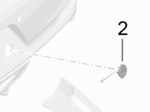 Tappo gancio di traino paraurti posteriore. Porsche 991.2 Turbo 2017>> - 99150580303G2X