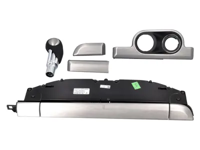 Interior Package in Brushed Aluminium for PDK cars. Porsche 991 / 981 Boxster / 981 Cayman - 99104480045, 99104480046