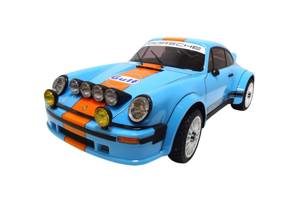 Porsche 934 électrique radiocommandée à l'échelle 1/6 (RTR) - Gulf - RC911R - RC911B