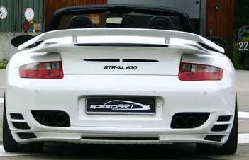 Aileron arrière/Aileron SpeedArt BTR-XL. Porsche 997 Turbo