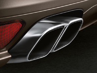 Exhaust Tail Pipes SPORT Version. Porsche 958 Cayenne TRUBO - 95804420009