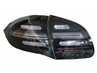 Clear Lens & Black Base Tail Light / Lamps Kit. Porsche Cayenne 958 2011-14 - 95804490026 - DP112-B