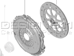 Kupplungssatz. Porsche 991.1 C2/C4 - 99111691310, 3000970056, 9G111691300, 9G111691301, 9G111691302, 9G111691303, 9G111691304, 99111691310, 99111691311