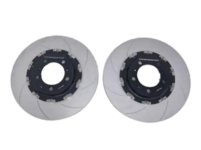 Set di dischi freno flottanti baffati ANTERIORI. Porsche 991 GT3 / 981 GT4 / 718 GT4 / 718 Spyder - 98135140581, 98135140681, 98135140580, 98135140680, 99135140581, 99135140681 - 9M9GT615301N