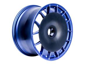 Rear wheel aero disc dry carbon fibre for Magnesium wheel. Porsche 718 GT4 RS - SRRADGT4RSMAG